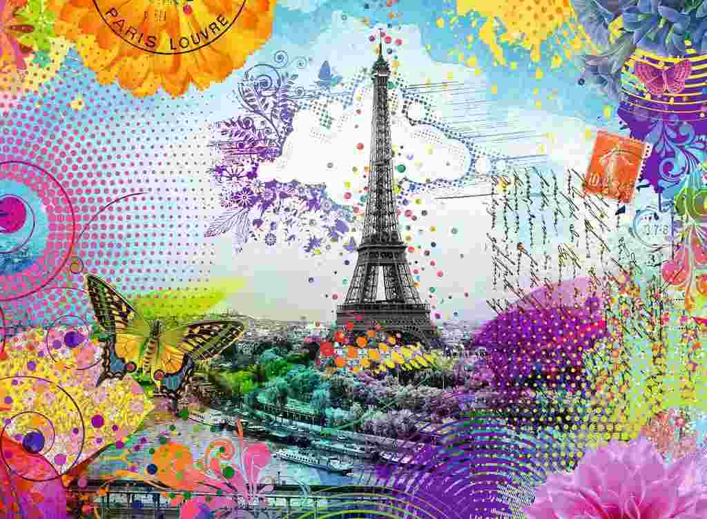 Puzzle Postcard from Paris