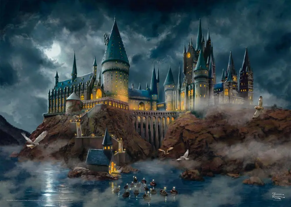 Puzzle Thomas Kinkade: Harry Potter: Grad Bradavičarka
