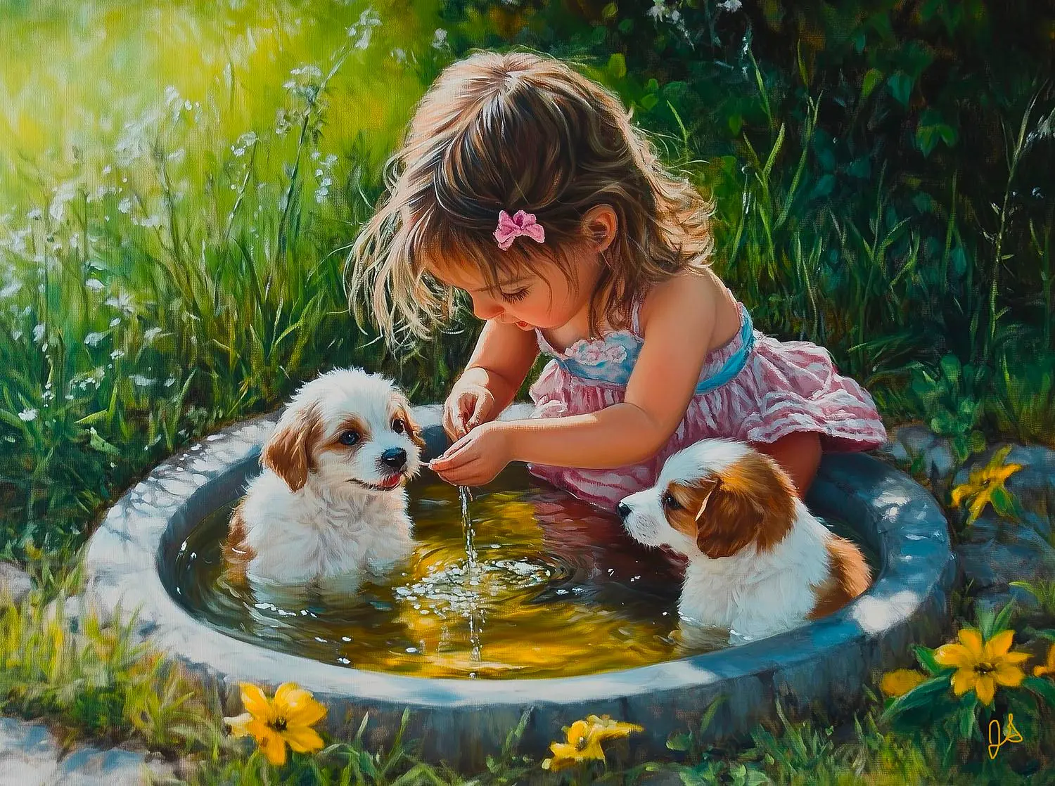 Puzzle Letné plávanie