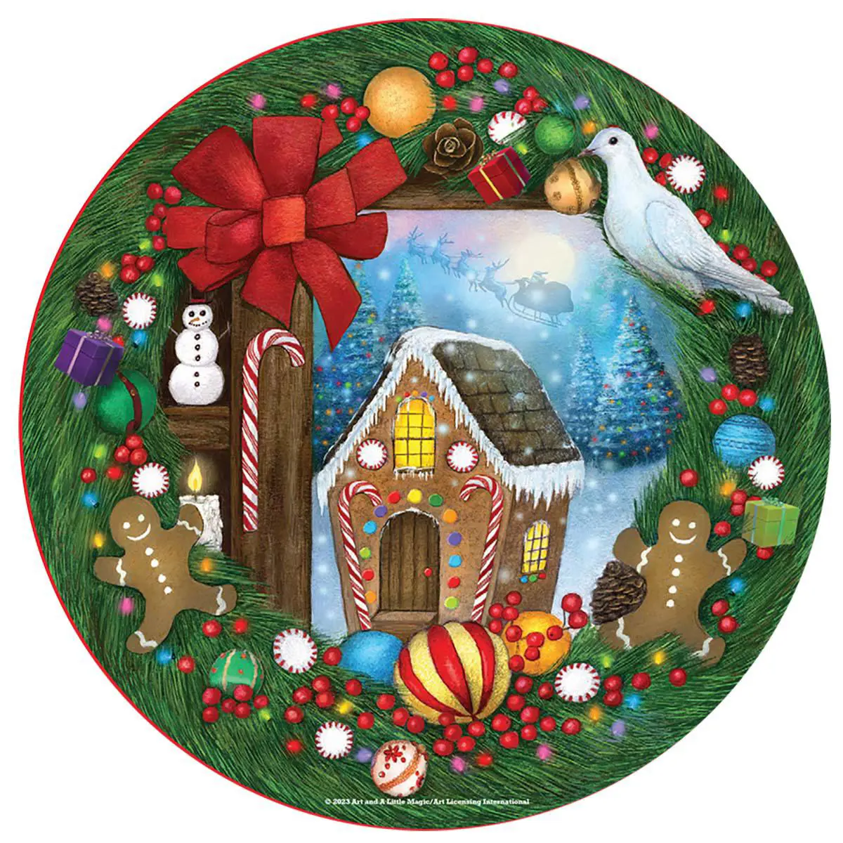 Puzzle Sweet Holiday round