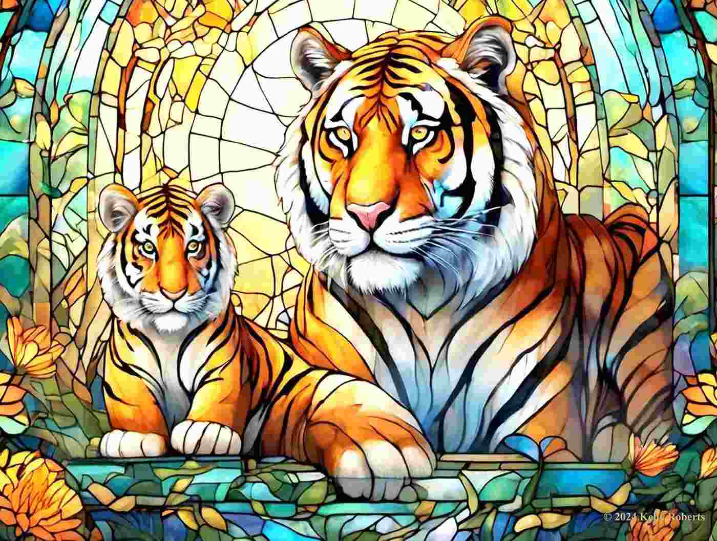 Puzzle Zoo - Tigers