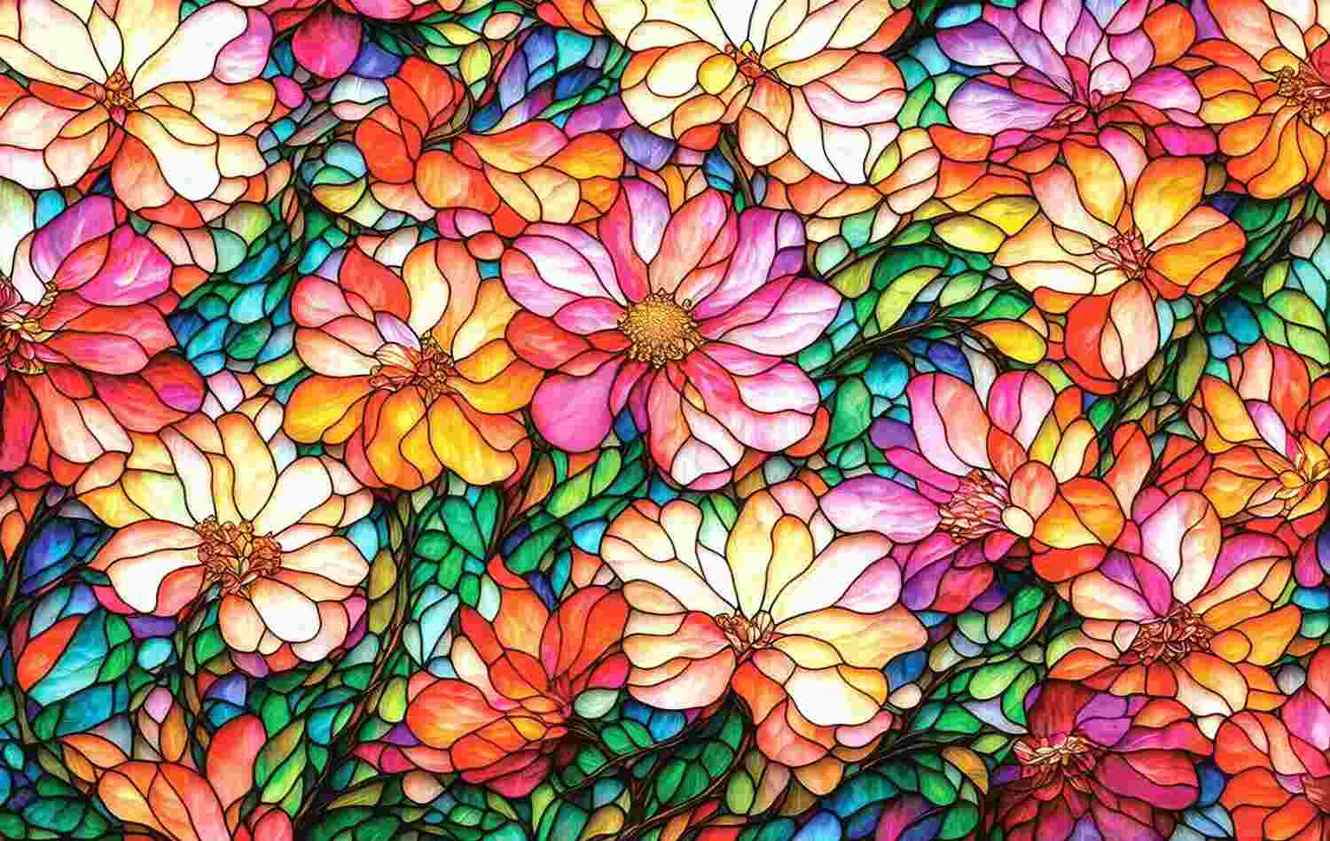 Puzzle Blomsterhave