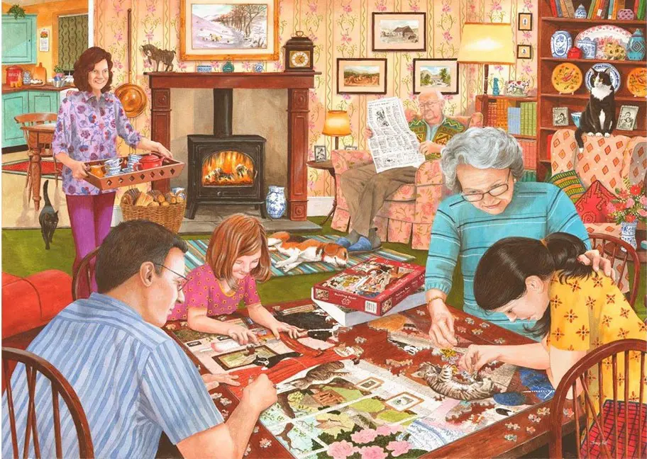 Puzzle Kúsky a kúsky