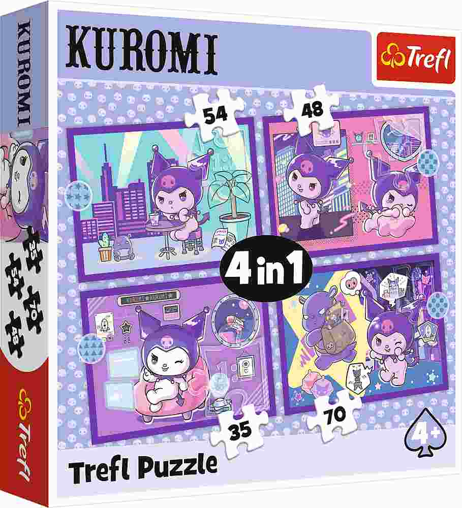 Puzzle Deň 4v1 s Kuromi