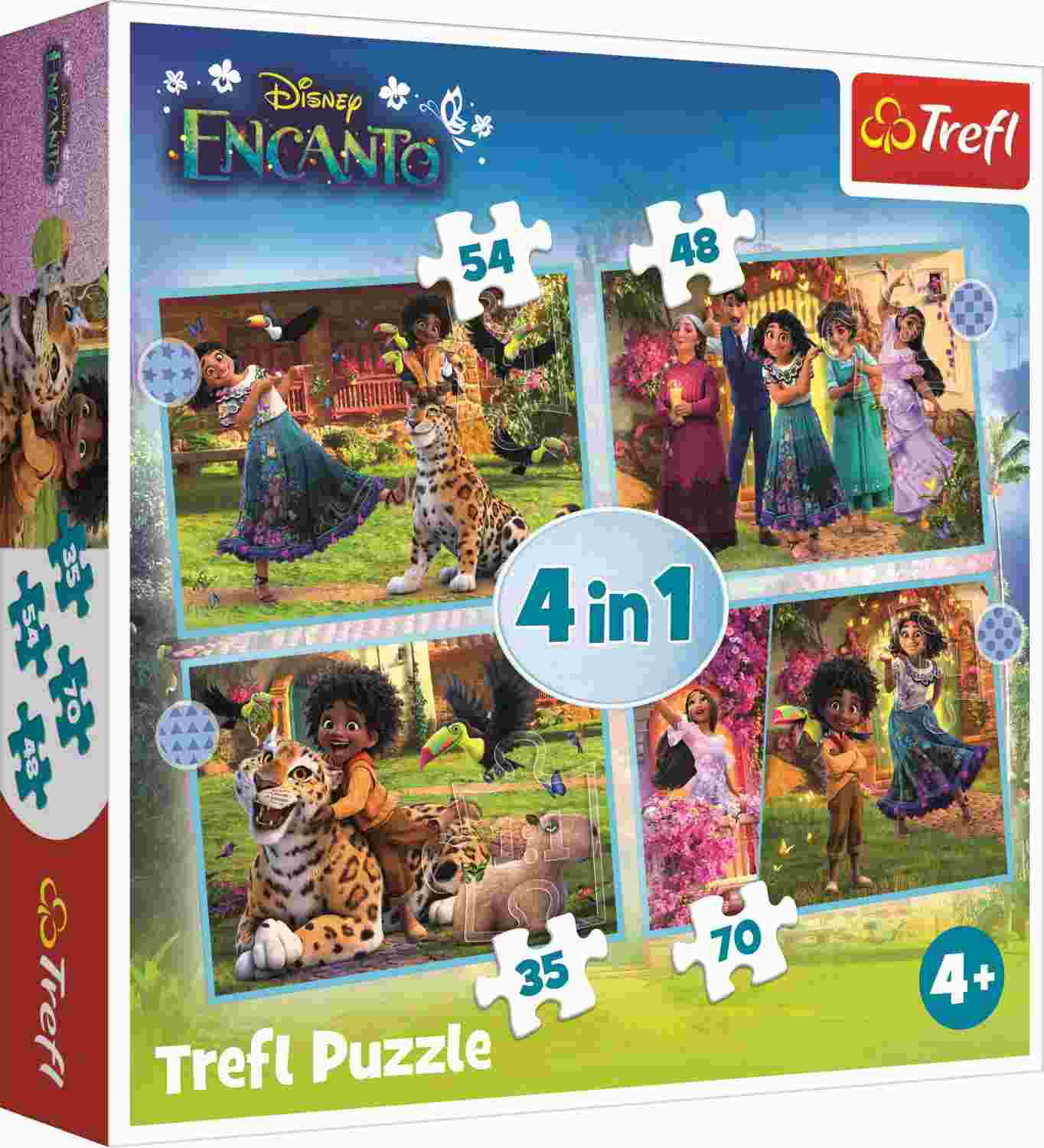 Puzzle 4v1 Disney Encanto