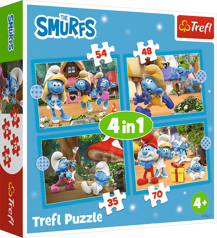Puzzle 4v1  Smurf Village
