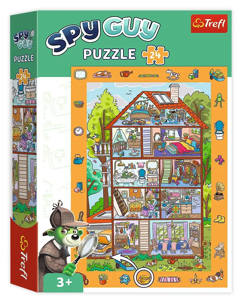 Puzzle Spy Guy: In the house
