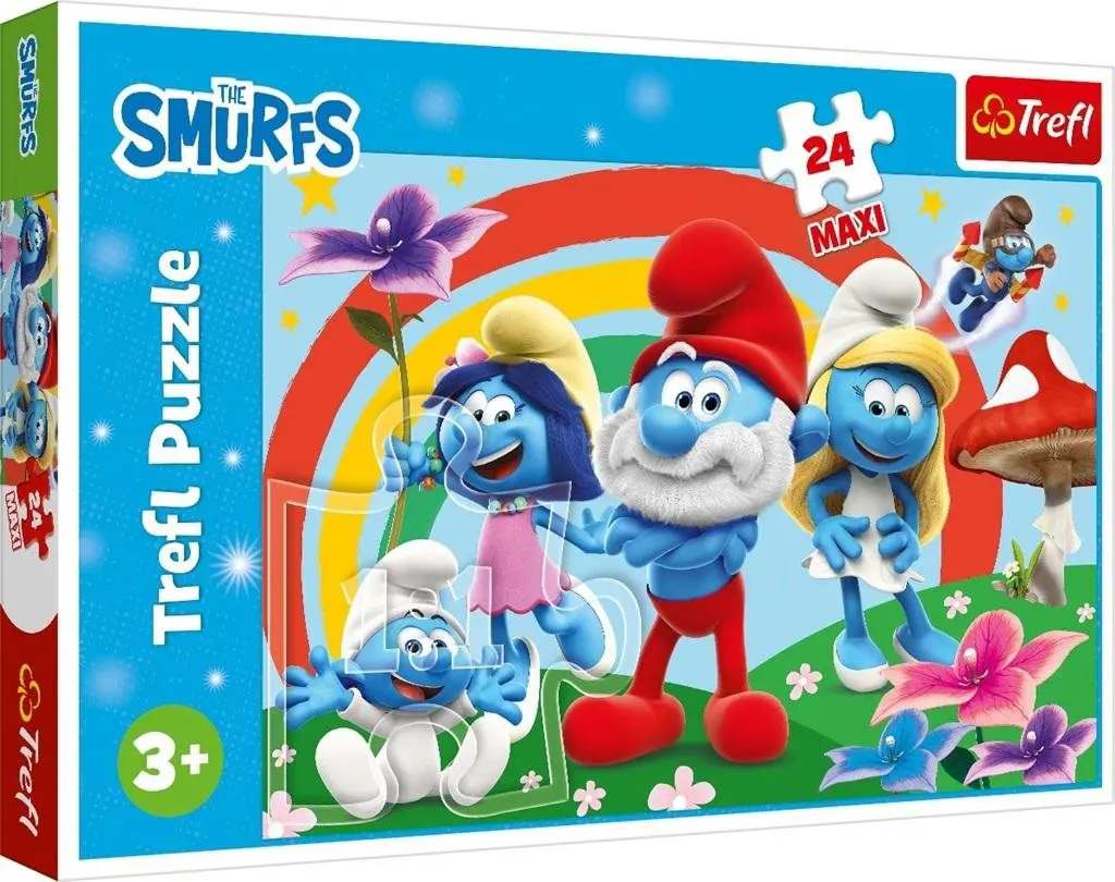 Puzzle Šmolkovia 24 maxi