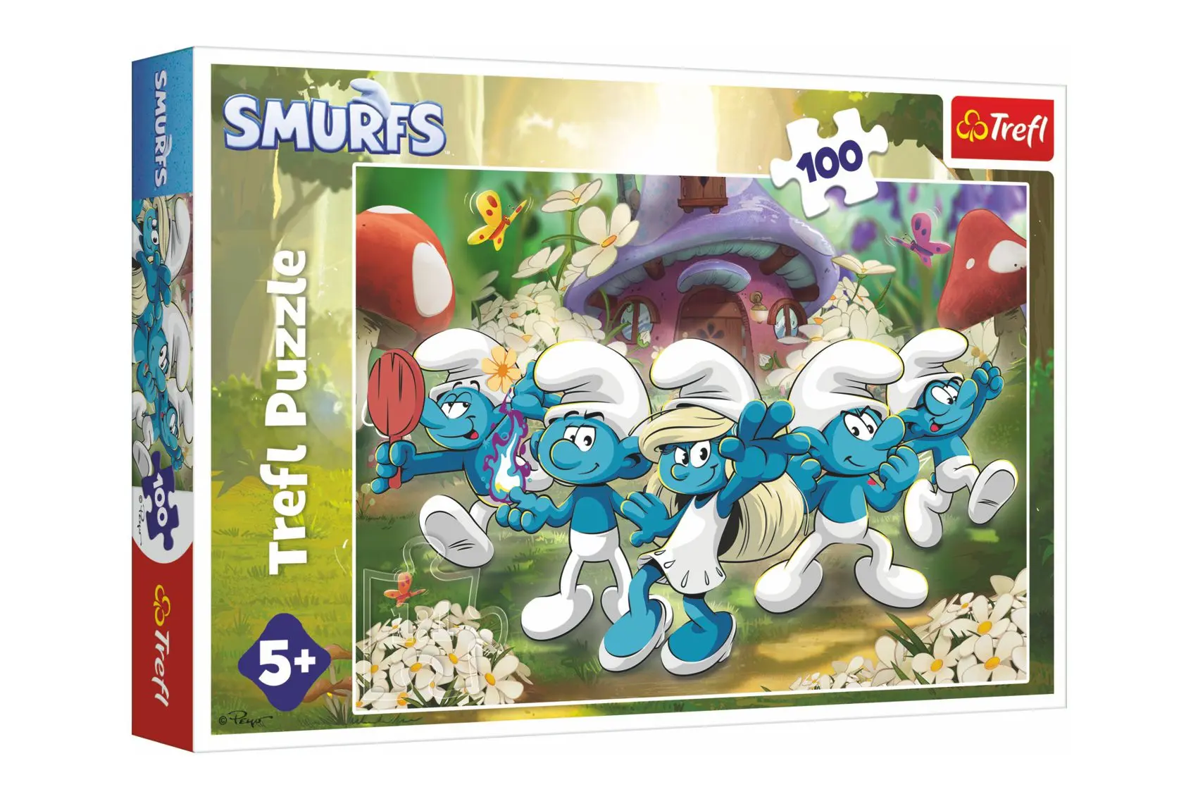 Puzzle Mød smølferne