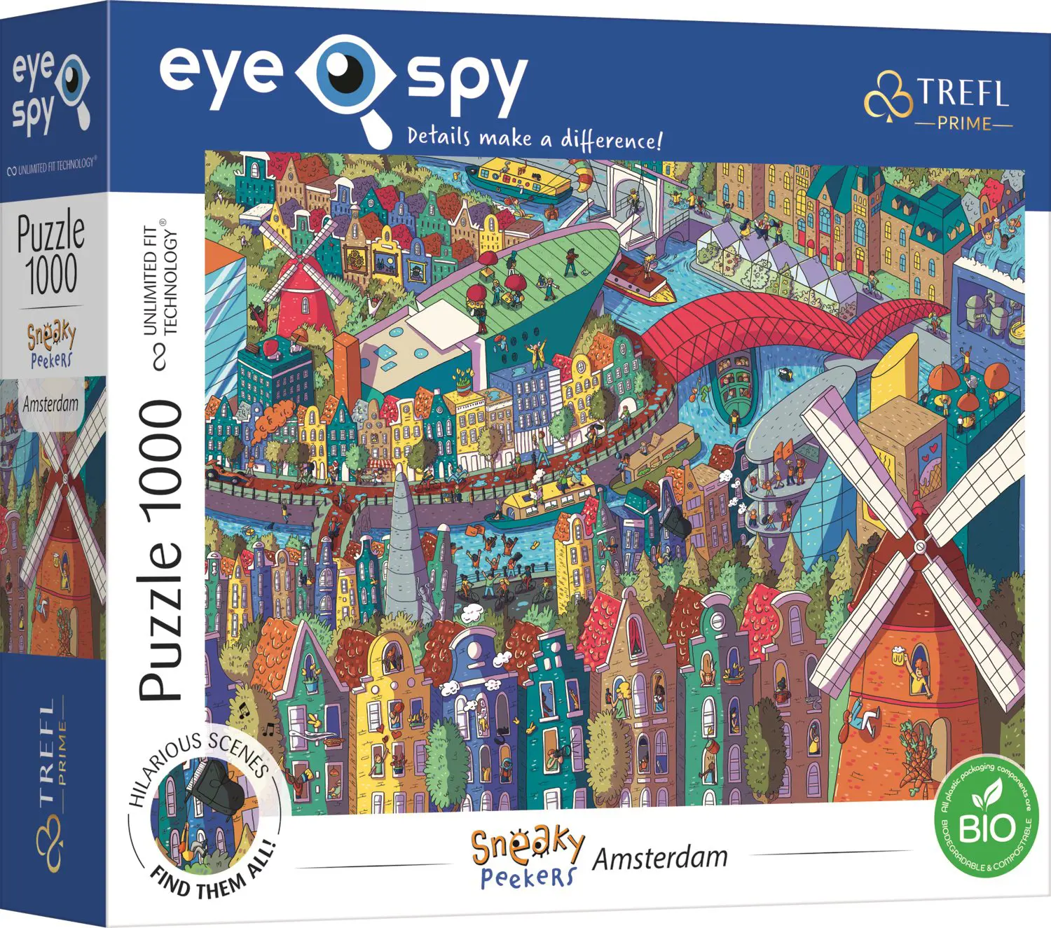 Puzzle Eye-Spy Sneaky Peekers: Amsterdam UFT