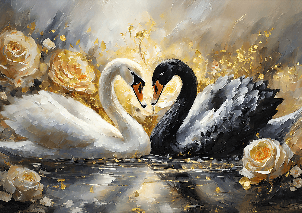 Puzzle Premium Plus : Beautiful Swans