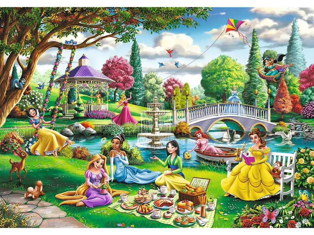 Puzzle Premium Plus: Disney-prinsesse