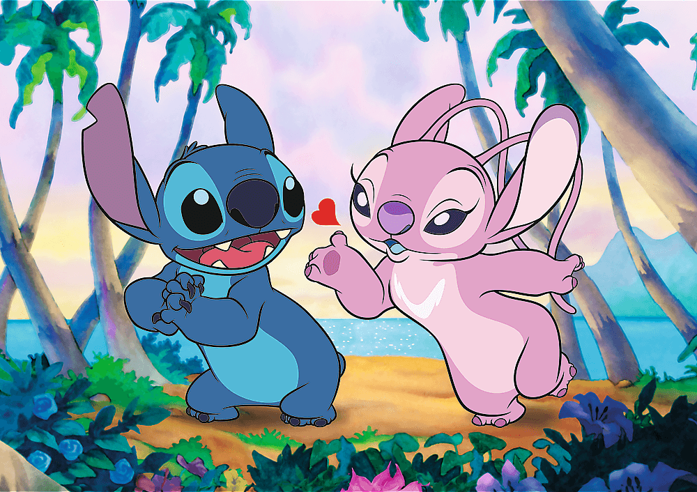 Puzzle Premium Plus: Stitch & Angel