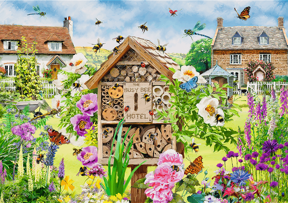 Puzzle Premium Plus Tea Time: A Home for Bees