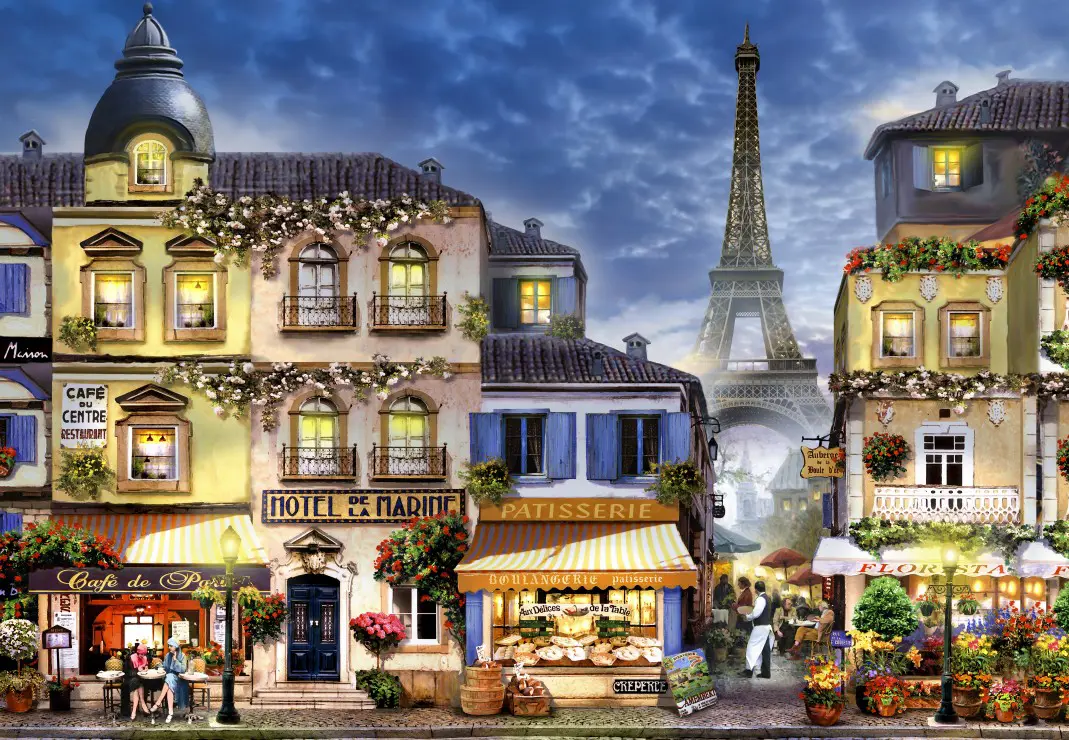 Puzzle Stari Pariz