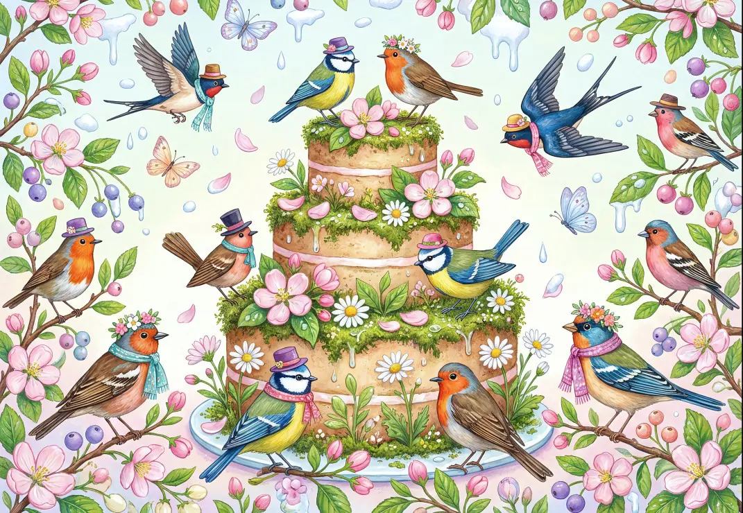 Puzzle La gioia della primavera