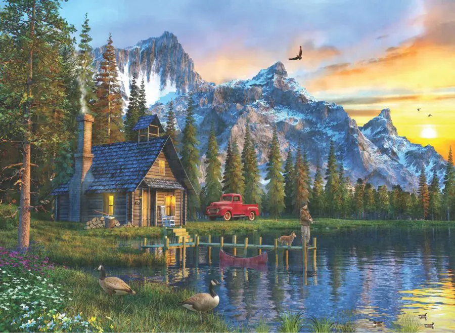 Puzzle Davidson: Sunset Cabin
