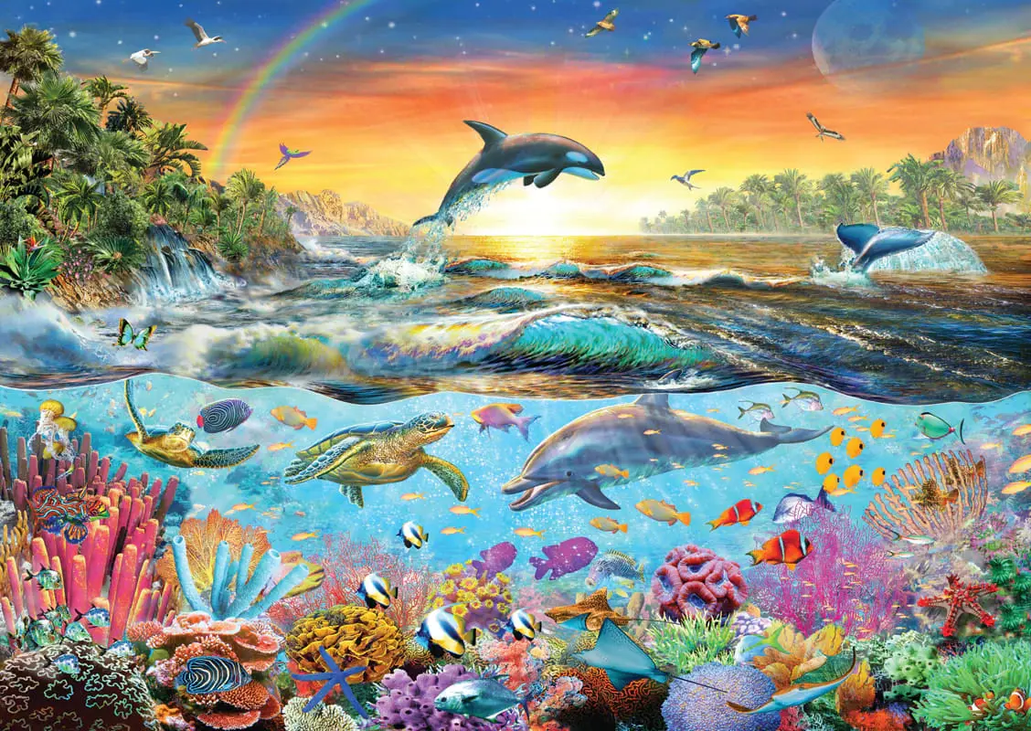 Puzzle Tropical paradise