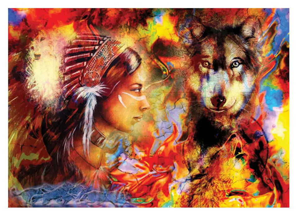 Puzzle Vlčia panna