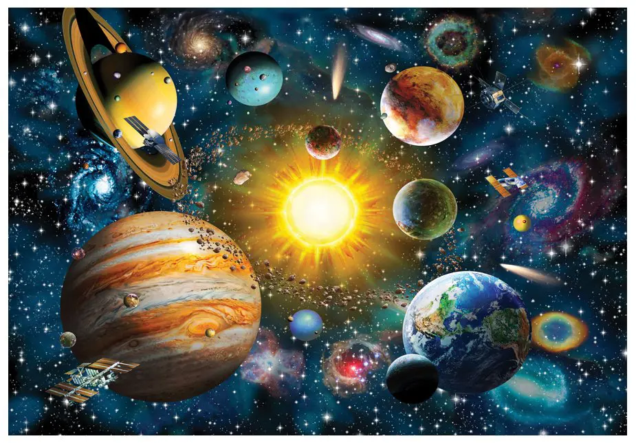 Puzzle Solar system