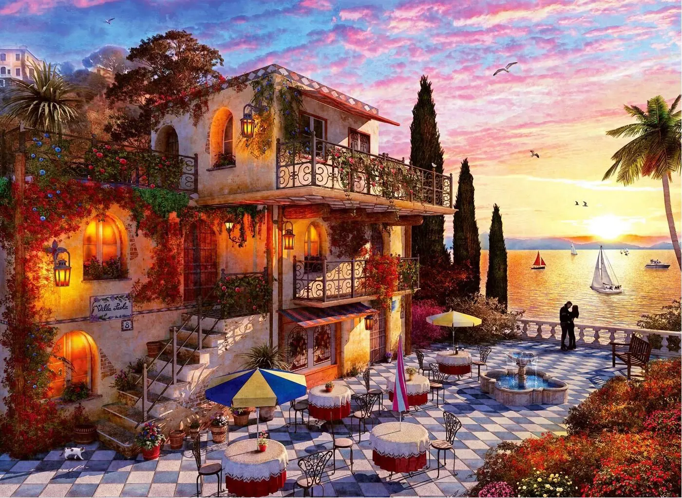 Puzzle Davison: Mediterranean Romanticism