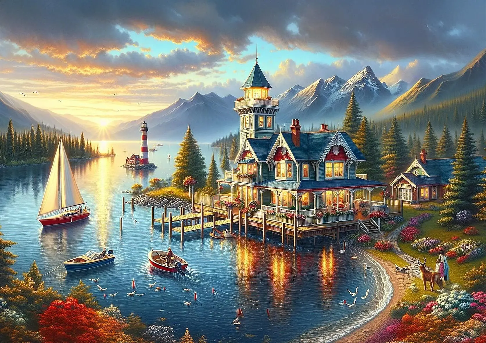 Puzzle Snový večer