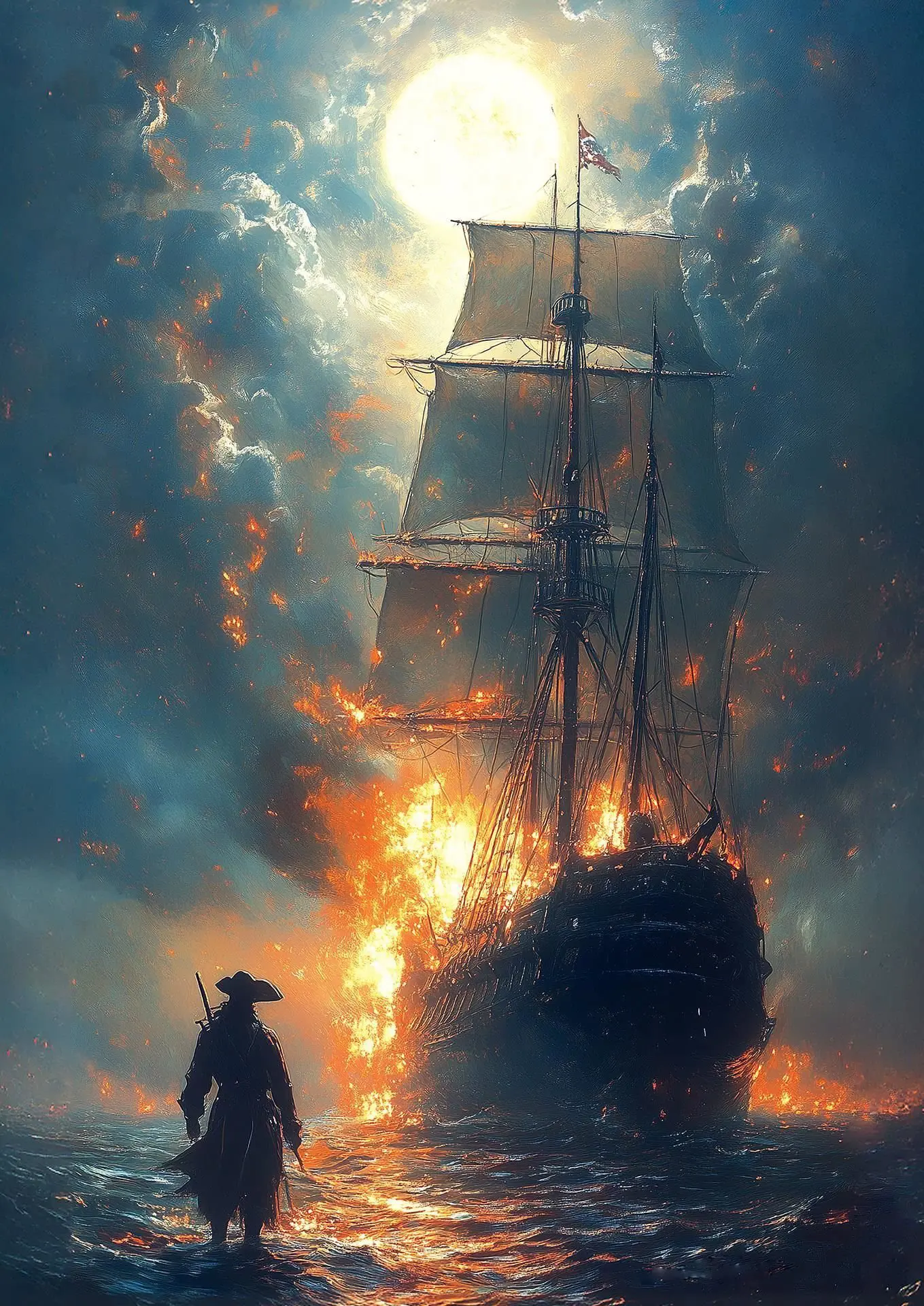 Puzzle Behind the Flames