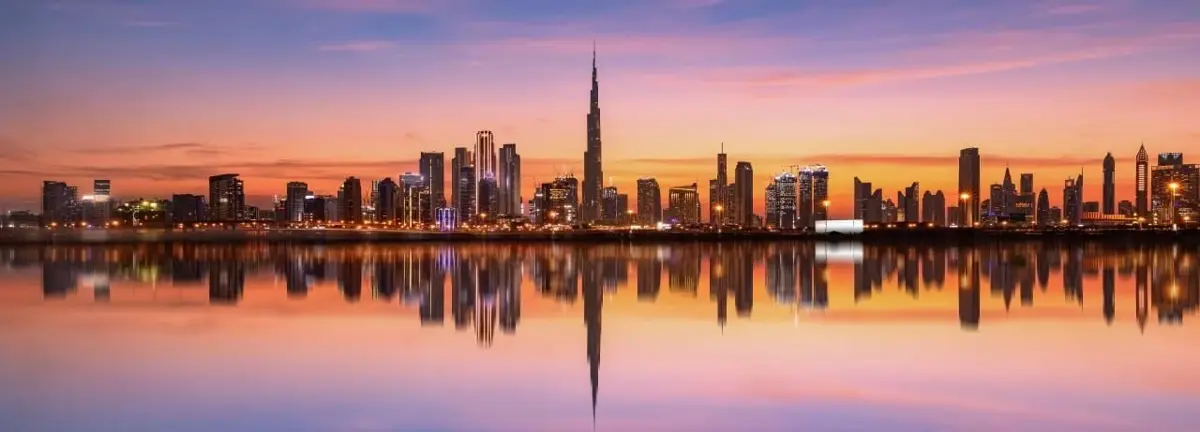 Puzzle Dubai Skyline panorama