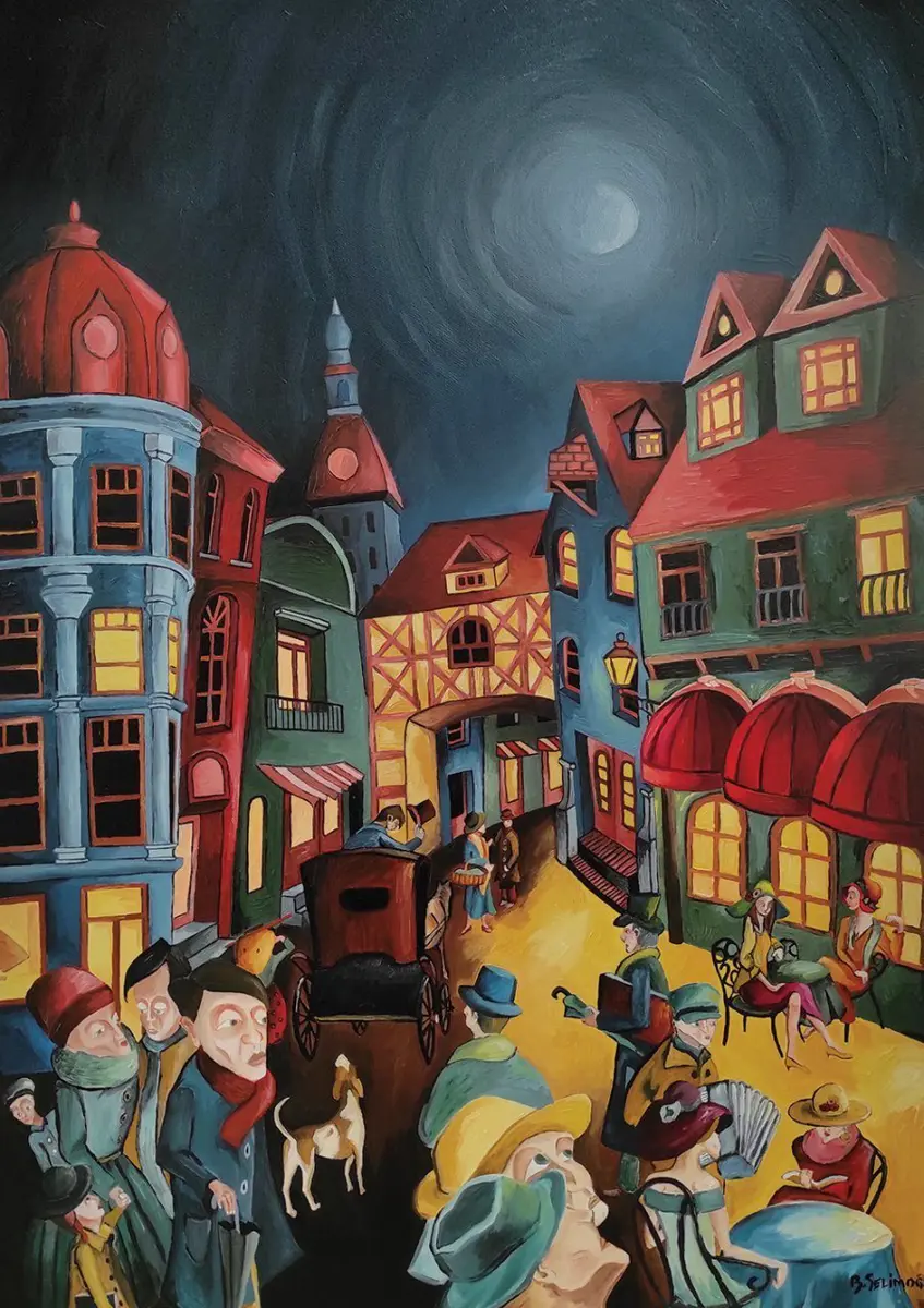 Puzzle Večerný zhon