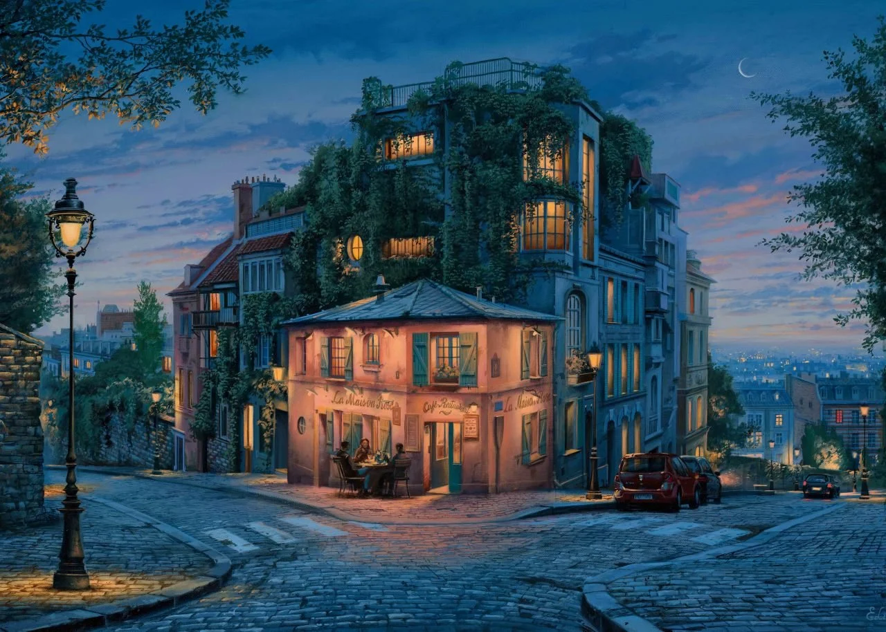 Puzzle La Maison Rose Blue