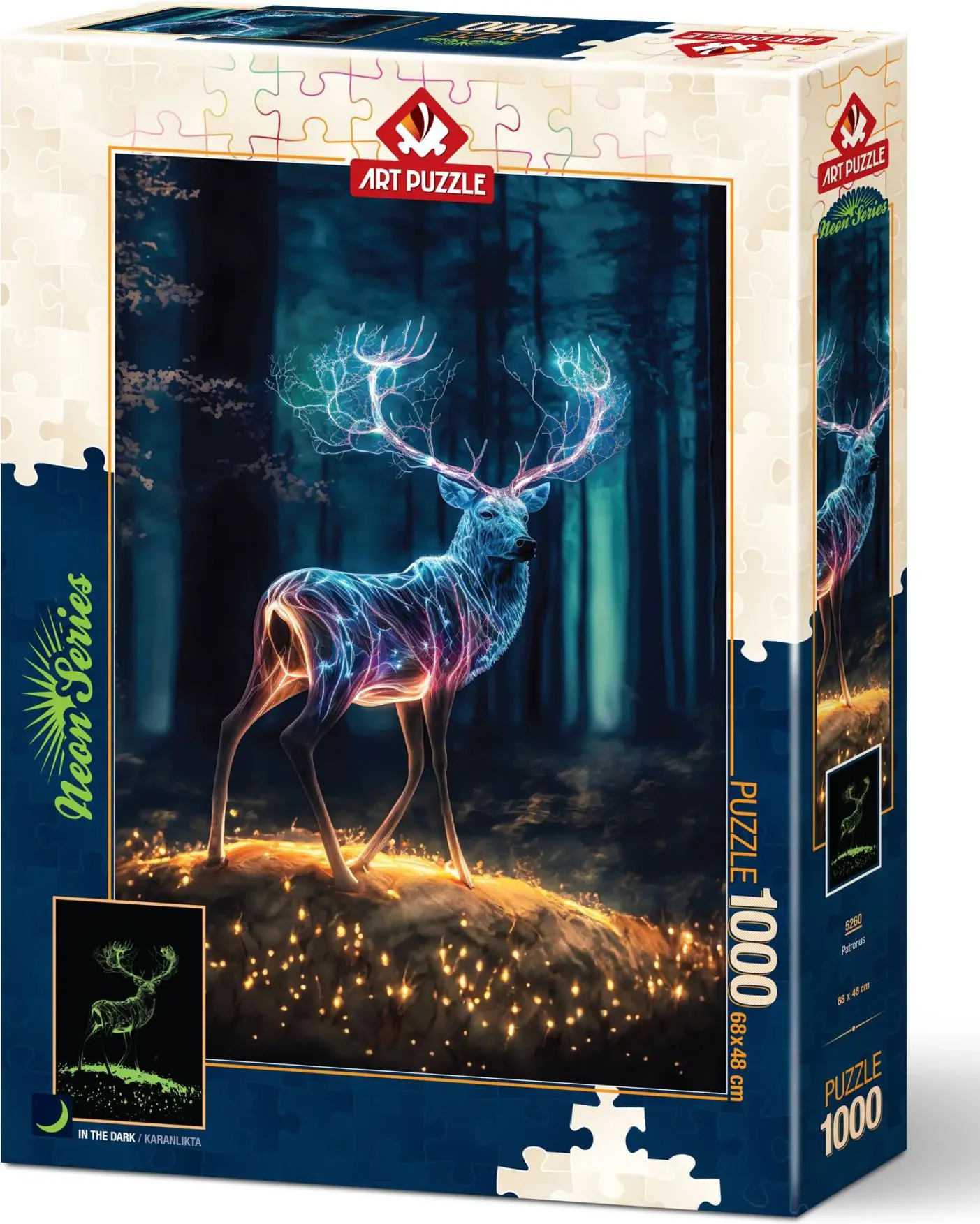 Puzzle Patronus neon