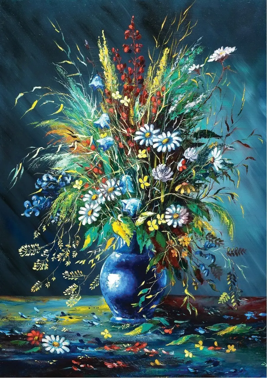 Puzzle The Wild Flowers