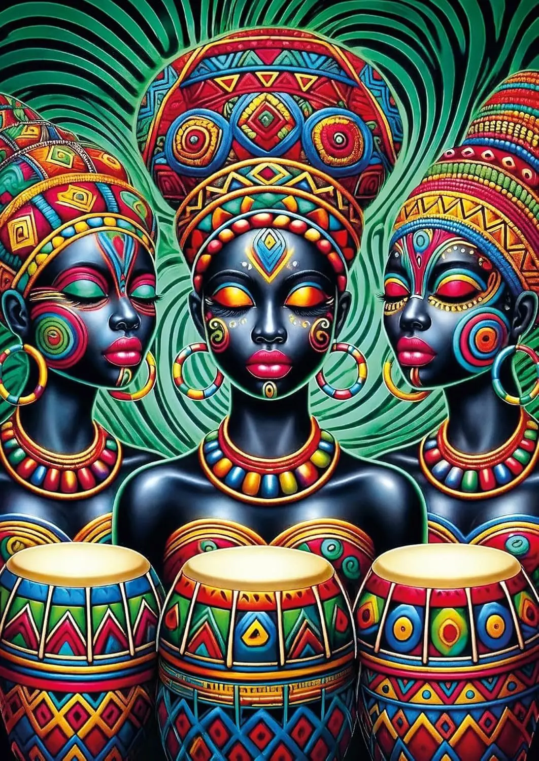 Puzzle Tribal Rhytm