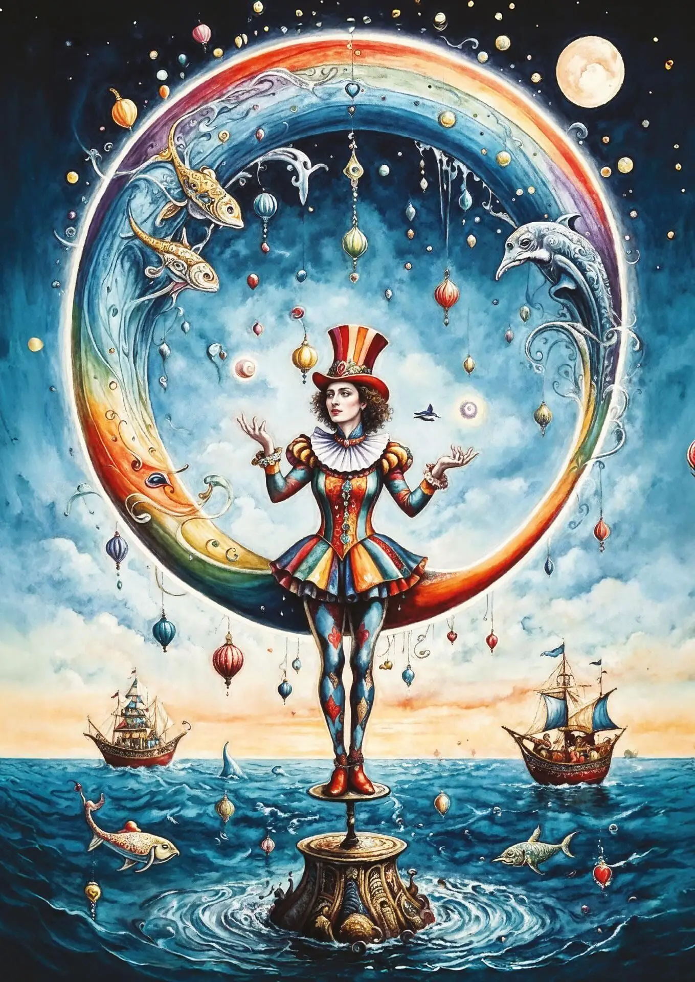 Puzzle Ocean Acrobat