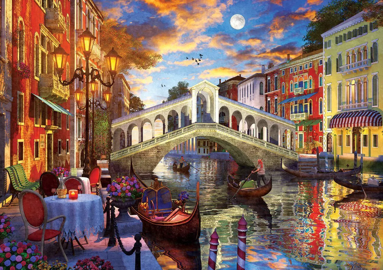 Puzzle Rialto Bridge, Venice II