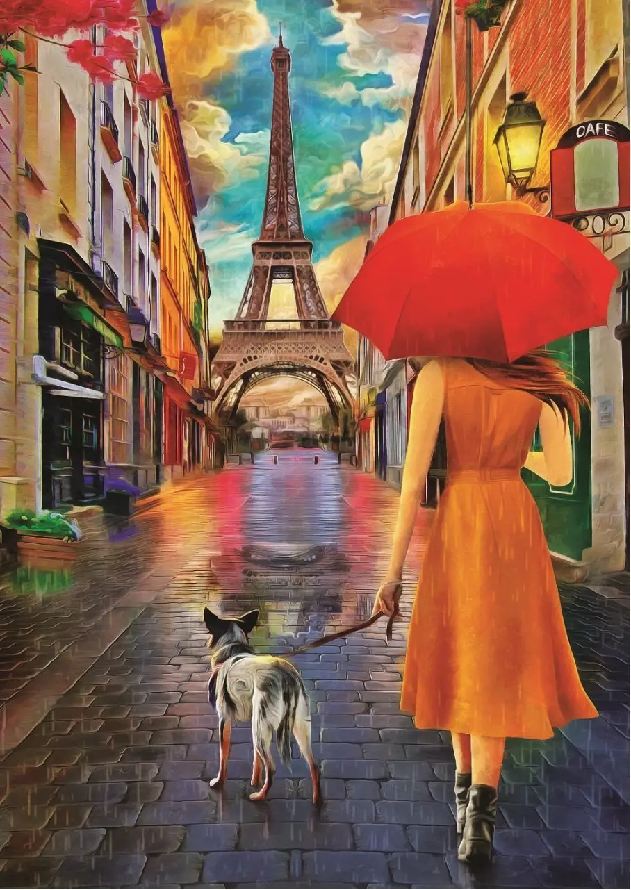 Puzzle Prijateljstvo dežja