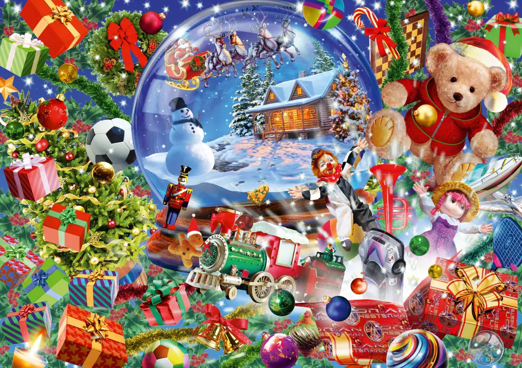 Puzzle Christmas Globe