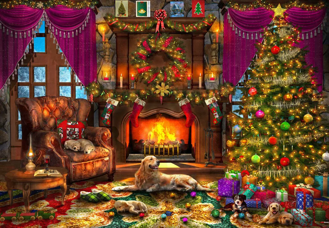 Puzzle Dominic Davison: Cosy Christmas Room