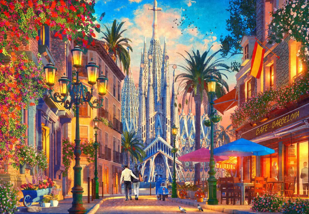 Puzzle Dominic Davison: Barcelona