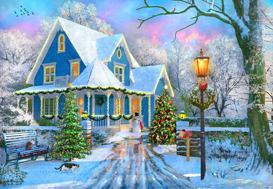 Puzzle Davison: Christmas at Home II