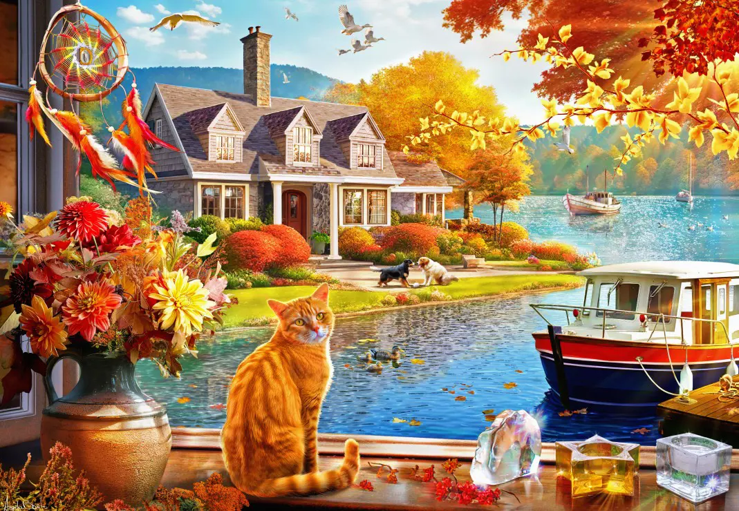 Puzzle Widok Jesienny