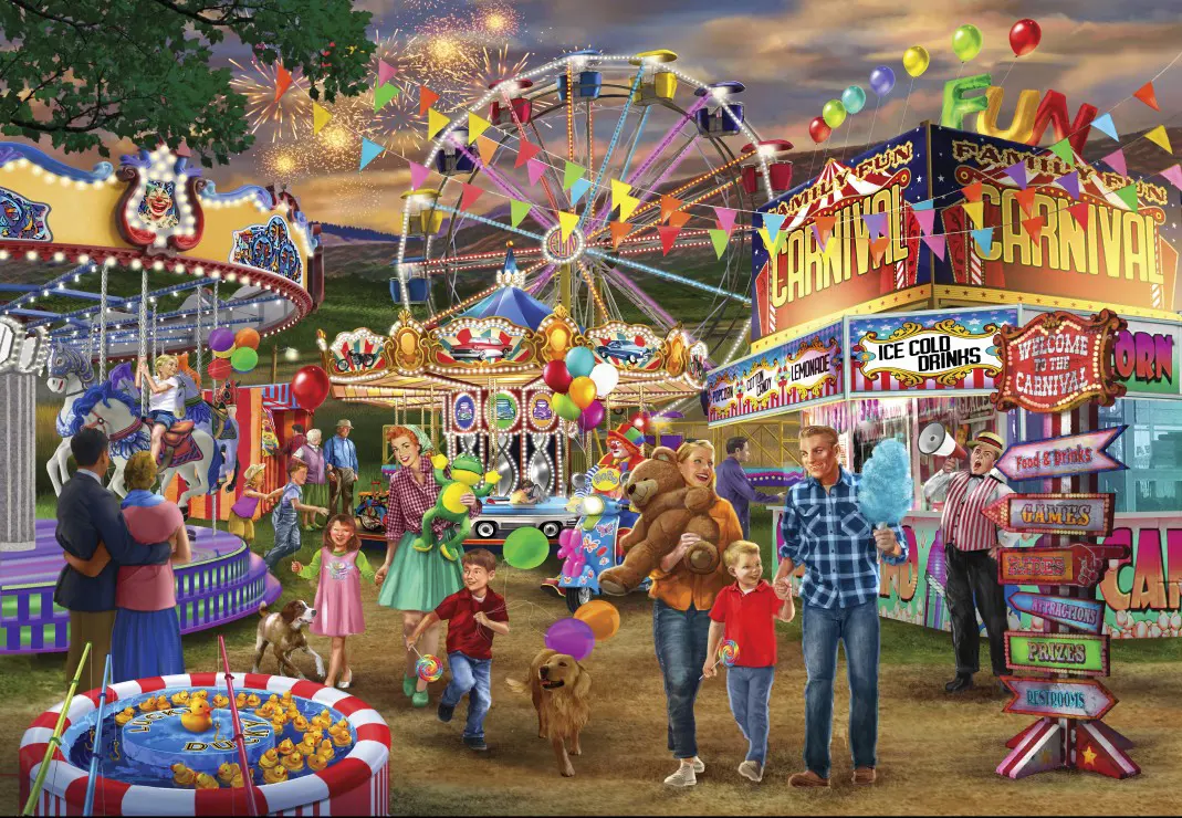 Puzzle Family Fun Carnival