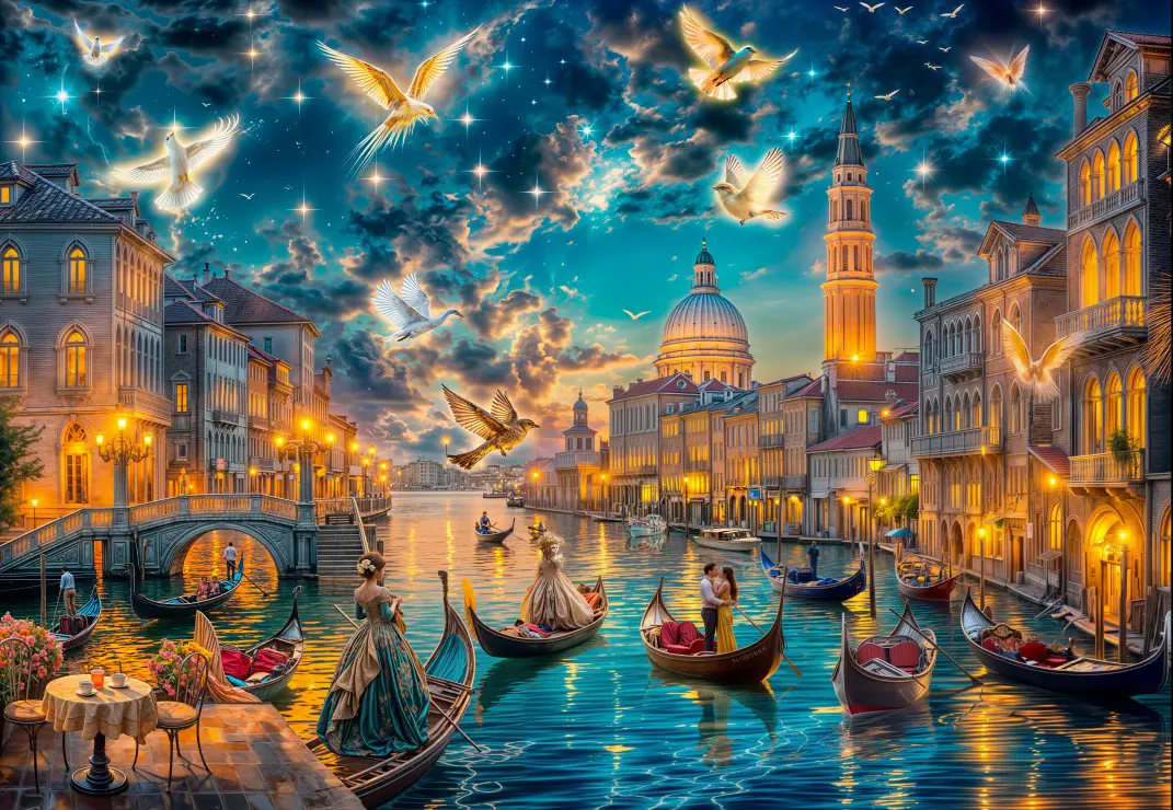 Puzzle Magische Reise nach Venedig