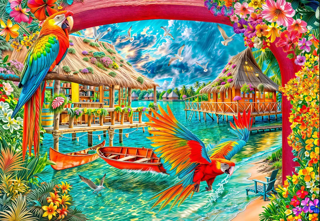 Puzzle Raj na zemi