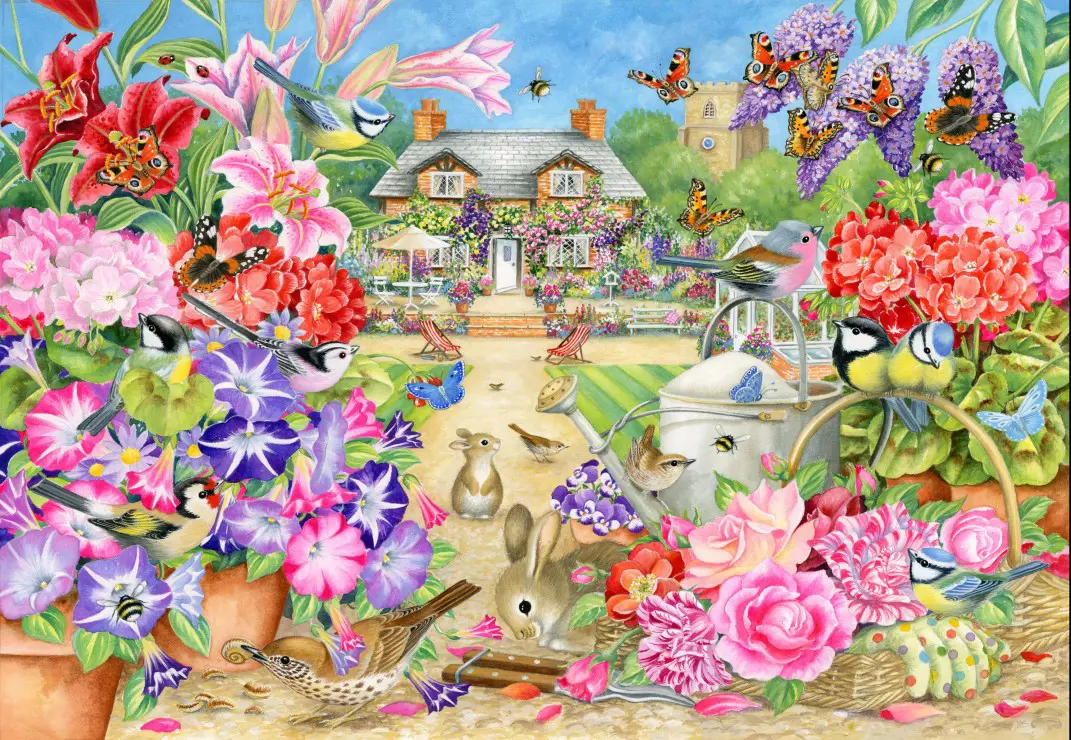 Puzzle Summer Garden