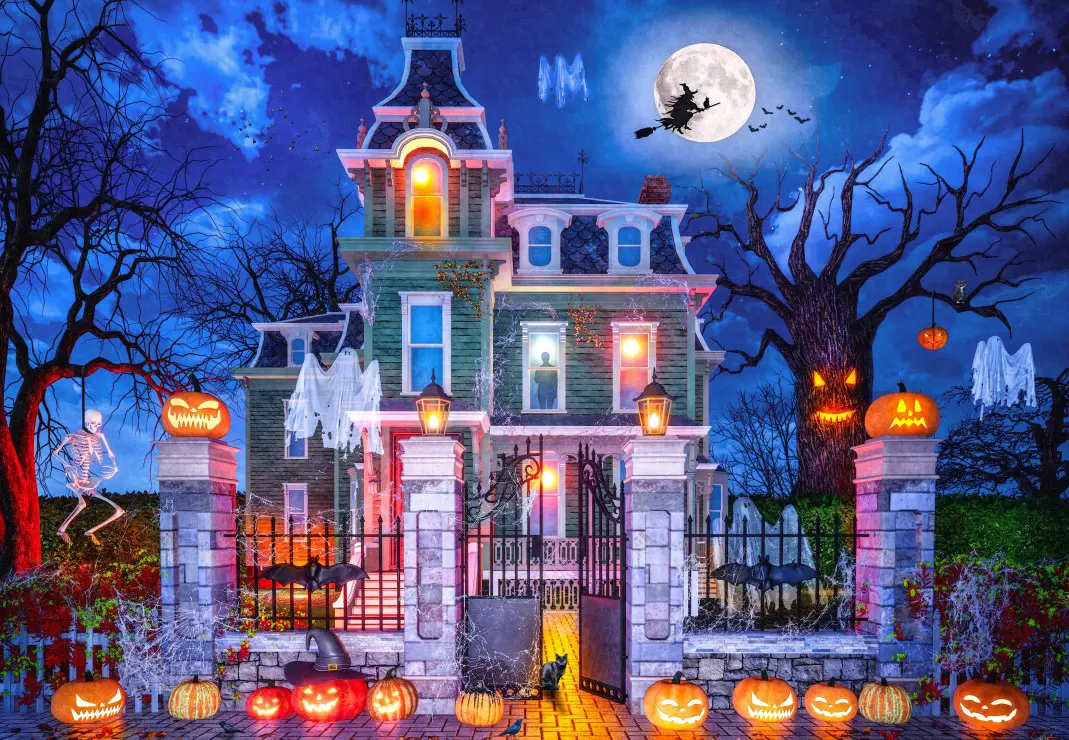 Puzzle The Halloween House