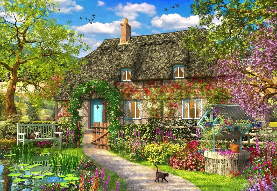 Puzzle Dominic Davison: Altes Landhaus