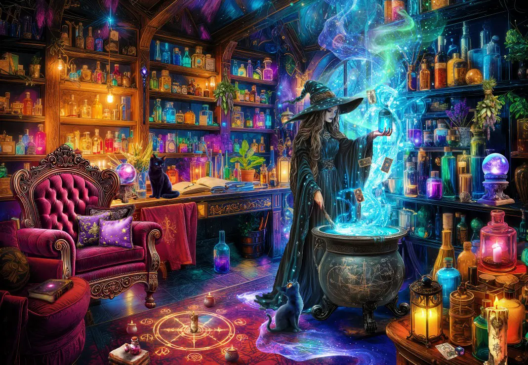 Puzzle The Witch's Lair