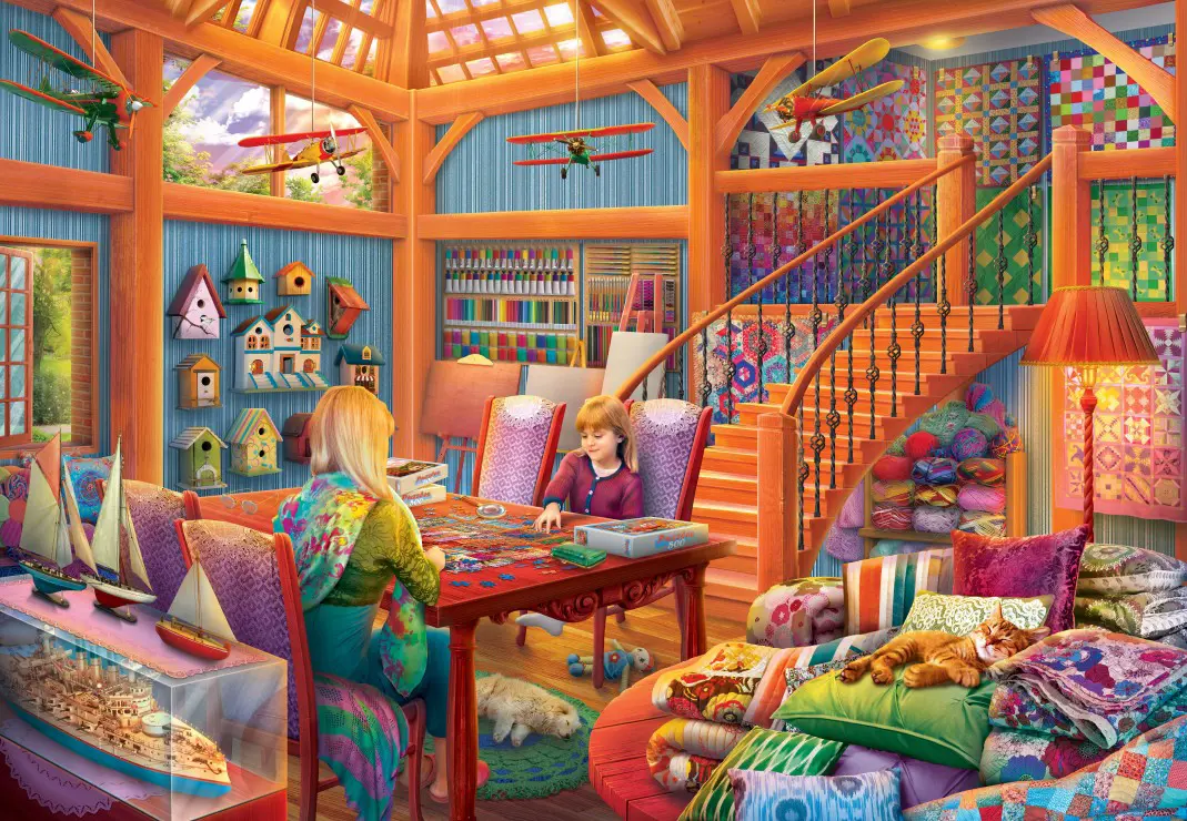Puzzle Hobby miestnosť