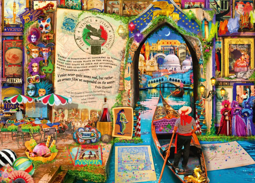 Puzzle Stewart:  Life is an Open Book Venice